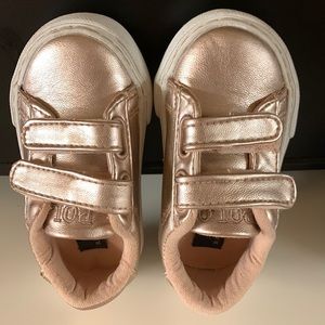 Polo baby girl shoes ,size 4,pink color